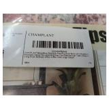 Elegant Beige-Blue Medallion Area Rug 8