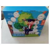 120ft Backyard Zipline Kit with Climbing Holds - Retail: $159