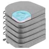 Memory Foam Dining Chair Cushion Set - Retail: $54