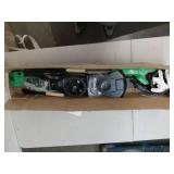 Cordless Electric Weed Wacker Kit with Accessories - Item Recieved Will Be Green - Retail: $109