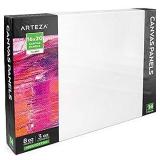 Arteza Canvas Panels  Classic  White  16 x20   Blank Canvas Boards for Painting - 14 Pack - Retail: $144