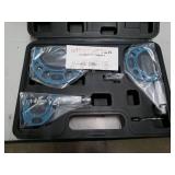 Professional Micrometer Set with Case - Retail: $45