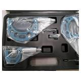 Professional Micrometer Set with Case - Retail: $45