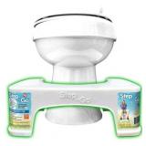 Step and Go Toilet Stool 7  - Bathroom Squat Stool - Retail: $49