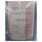 Dreamy Nights Comfy Delights King Size Quilt Set - Retail: $69