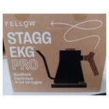 Fellow - Stagg EKG Pro - Matte Black w/ Walnut - Retail: $225