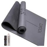 YOGATI Professional Non-Slip Yoga Mat with Accessories - Retail: $59