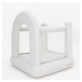 Smol Mini Rainbow Play Arch 54\"x60\" - White Inflatable Play Space - Retail: $199