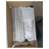 Industrial Metal Garment Rack - Item Varies Slightly (see photos)  - Retail: $165