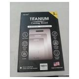 Titanium Cutting Board Set - 3 Piece Premium Collection - Retail: $24
