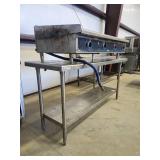 Superior Commercial Gas Griddle and Prep Table