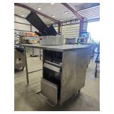 Commercial Stainless Steel Prep Table with Storage