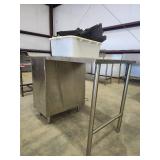 Commercial Stainless Steel Prep Table with Storage