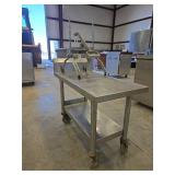 Stainless Steel Table On Casters