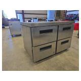 Commercial 4-Drawer Undercounter Refrigerator Unit Model CRMR-48-D4