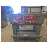 Commercial Budweiser Beer Menu Board Display Unit