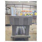 Commercial Budweiser Beer Menu Board Display Unit