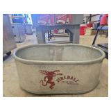 Vintage Fireball Whisky Metal Ice Bucket