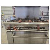 Commercial CCC Professional Gas Range with Grill