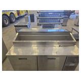Commercial Stainless Steel Refrigerated Prep Table