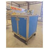 Mobile Warming Cabinet On Casters