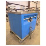 Mobile Warming Cabinet On Casters