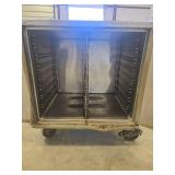 Mobile Warming Cabinet On Casters