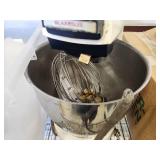 Blakeslee Commercial Kitchen Mixer lot with Metal Shelving Hooks