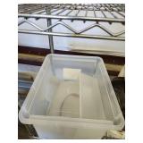 Blakeslee Commercial Kitchen Mixer lot with Metal Shelving Hooks