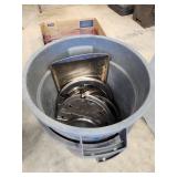 Steel Lid and Pan Lot