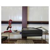 Industrial Storage Clamps with Plastic Trays