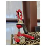 Industrial Storage Clamps with Plastic Trays