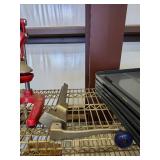 Industrial Storage Clamps with Plastic Trays