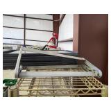 Industrial Storage Clamps with Plastic Trays