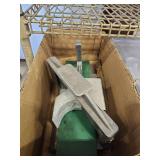 Commercial Tomato Slicer Set with Plastic Trays and Plates