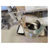 Commercial Tomato Slicer Set with Plastic Trays and Plates