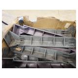 Industrial Storage Bin Dividers/Organizers Lot