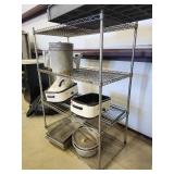 Commercial Wire Shelving Unit