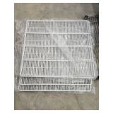 Commercial Kitchen Wire Shelving Unit with Mixing Bowl Attachments