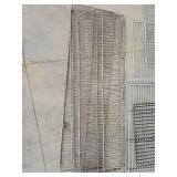 Commercial Kitchen Wire Shelving Unit with Mixing Bowl Attachments