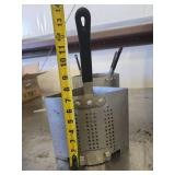 Commercial 4-Section Pasta Cooker Insert Basket Set