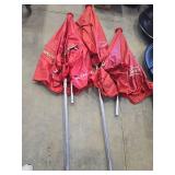 Budweiser Beer Patio Umbrella Set