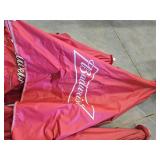 Budweiser Beer Patio Umbrella Set