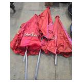 Budweiser Beer Patio Umbrella Set
