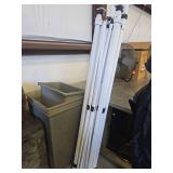 Restaurant Style Trash Bins And Pop-up With No Canopy