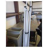 Restaurant Style Trash Bins And Pop-up With No Canopy