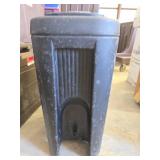 Carlisle Heavy-Duty Black Plastic Beverage Container