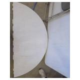 Large Lifetime Round Folding Table