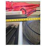 Black Metal Support Brackets