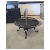 Fire Pit with Mesh Screen